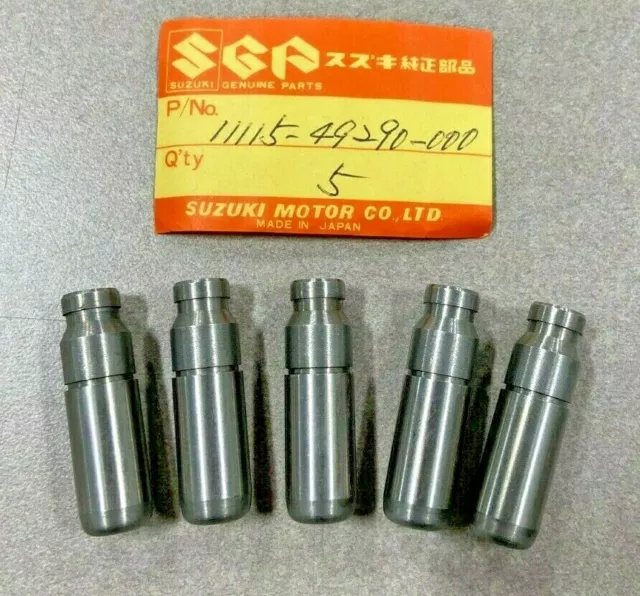 Suzuki Guide, Exhaust Valve 11115-49290 Set Of (5) Gs700/ Gs1100/ Gs1150/