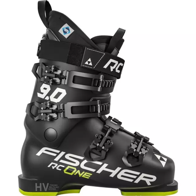 Fischer RC One 9.0 black yellow 2023 2024 Alpinskischuhe Skischuhe