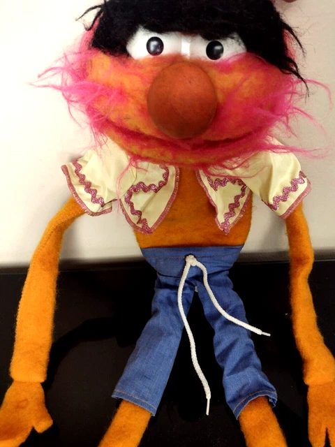 Vintage Fisher Price Muppets Hand Puppet Animal Full Body Toy 1979 Jim Henson 2