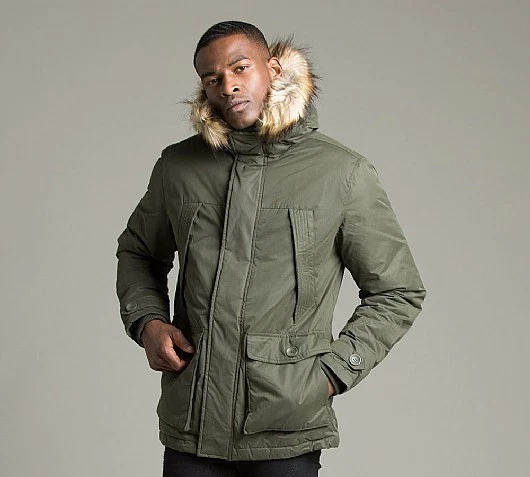 PARKA JACK JONES MOUNTAIN ORIGINAL verde GIUBBINO GIUBBOTTO