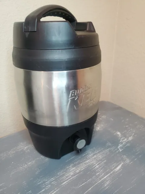 Bubba Keg 128oz  3.8L Stainless Steel Black Large Insulated w/ Spout Dispenser