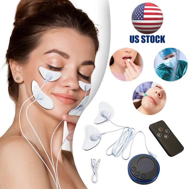 EMS FACIAL BODY Muscle Stimulator Electrode Face Cheek Slimming