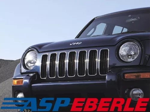 Kühlergrillcover Grill Kühlergrill Einsatz Frontgrill Jeep Cherokee KJ 02-04