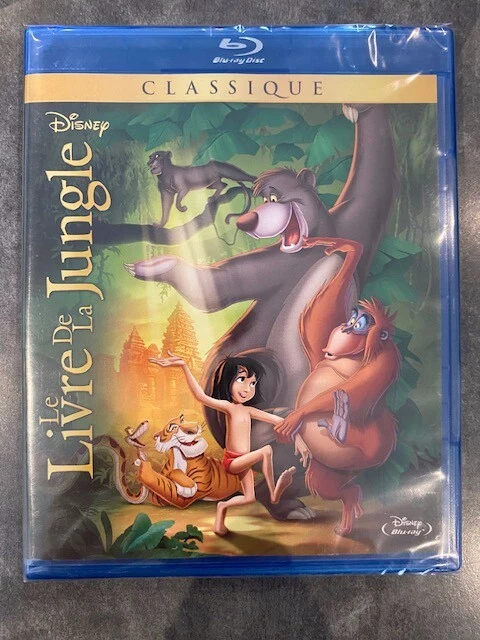 LE LIVRE DE LA JUNGLE film DISNEY - ÉDITION LOSANGE n° 22 - BLU-RAY ...