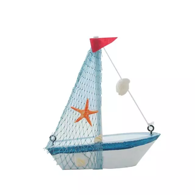 Wooden Sailing Ships Sailboat Craft Decoration for Bedroom Car