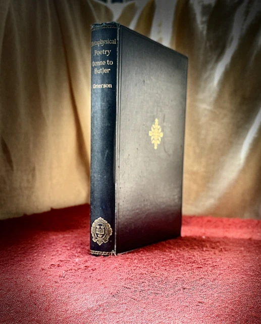 Metaphysical Lyrics And Poems Of The Seventeenth Century 1928 Oxford University