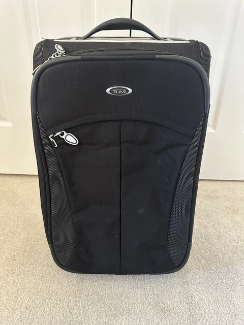 Tumi T3 20" Carry-on Rolling Wheeled Suitcase Black Ducati Style