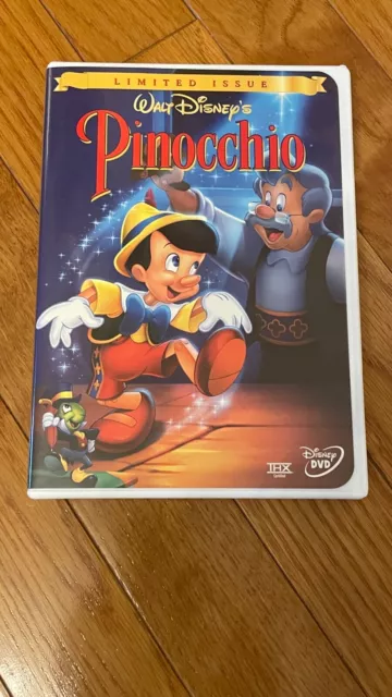 Walt Disney's Pinocchio (Limited Edition Collection) DVD LIKE NEW!
