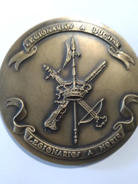 Gran Medalla De Bronce Lxxv Aniversario De La Legión Española