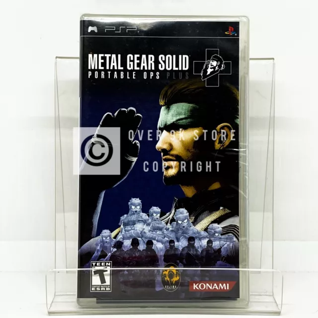 Metal Gear Solid: Portable Ops Plus - PSP - Brand New | Factory Sealed