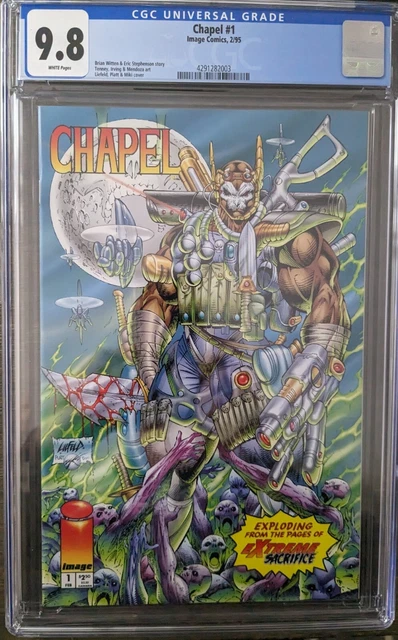 Chapel #1 - Cgc 9.8 - Rob Liefeld, Stephen Platt & Miki Cover - Image - Htf