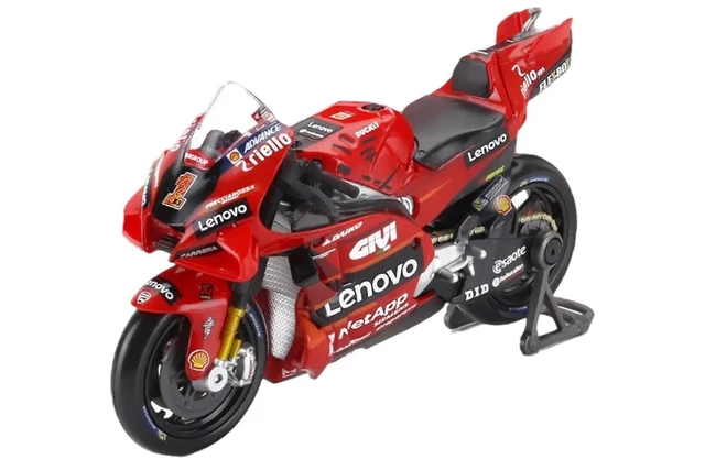 Maquette Moto Ducati Desmosedici GP23 #1 Bagnaia MotoGP Italie 2023 - Échelle 1:18 - Maisto MI36396-MIS-BAG