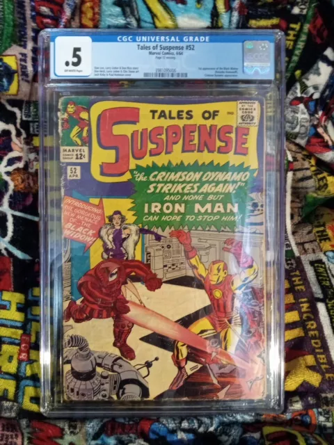 Tales of Suspense #52 - Marvel Comics 1964 CGC 0.5 1st app of the Black Widow