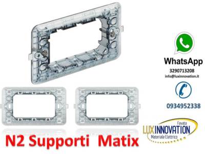 Bticino BTICINO 503SA SUPPORTO 3 POSTI SCATOLA 503 MATIX 50 PEZZI 