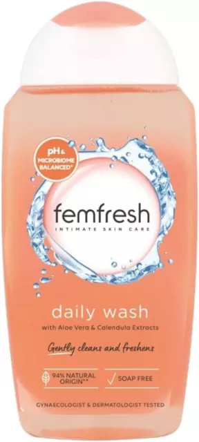 Femfresh Everyday Care Daily Intimate Vaginal Wash - Feminine Hygiene Shower & B