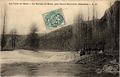 CPA AK Les bords de l'Orne - Le Barrage du Home pres Thury-Harcourt (435637)