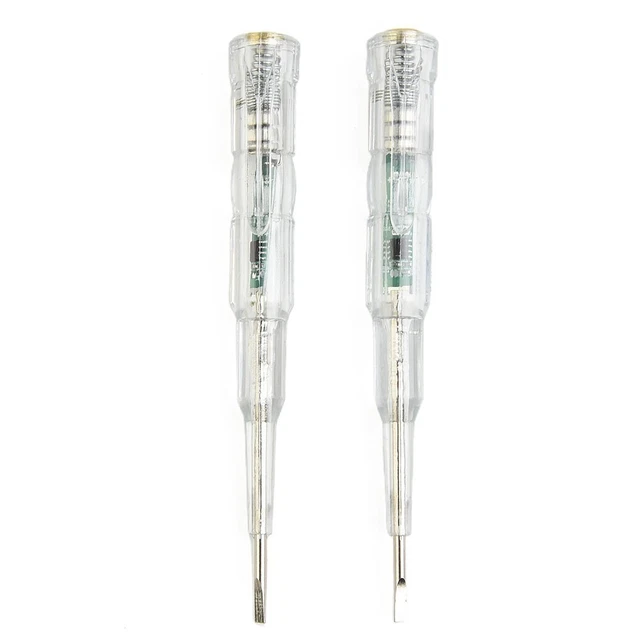 Durable Tester Pen Detector Pen 40x20mm/5.51x0.79in Chrome Vanadium Steel