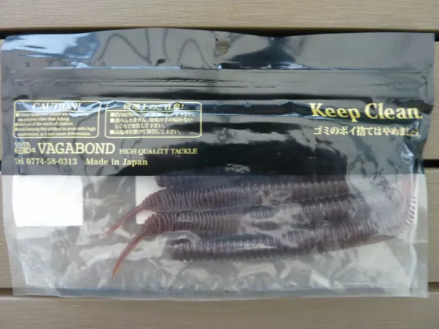 Lot 10 pack leurre souple VAGABOND AIR BAIT WORM 6 INCH  peche lure mer  fishing 3