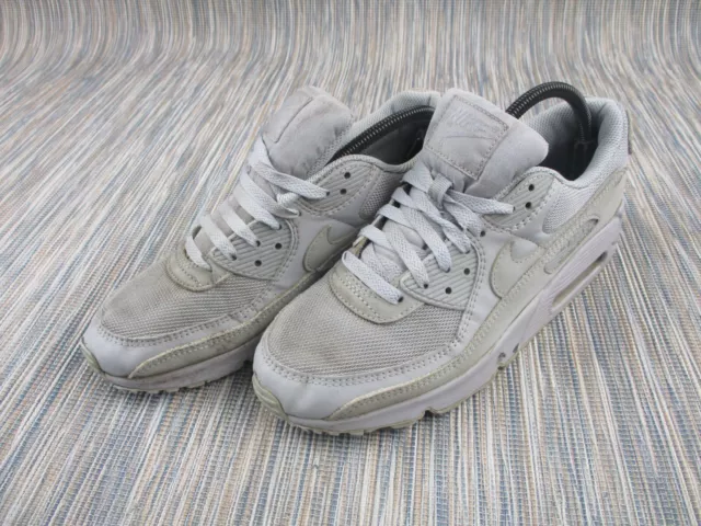 SCARPE DA GINNASTICA Nike Air Max 90 uomo UK 8 grigio lupo