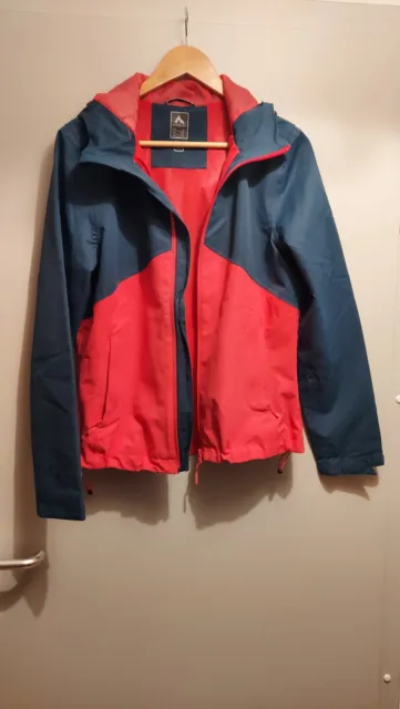 McKinley-Damen-Funktionsjacke, Gr.36, rot/navy, neuwertig