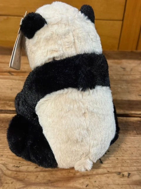 WILD REPUBLIC CUDDLEKINS Panda Bear Plush Stuffed Animal Soft Toy Black ...