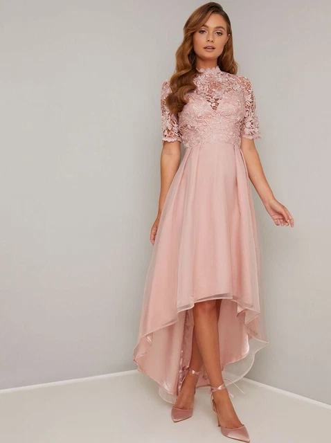 WOMEN'S CHI CHI London Lisbeth Dress Colour Rose Gold Size 12 / 68 down to  55! 55.00 - PicClick UK