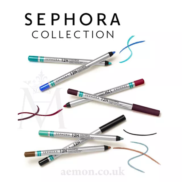 SEPHORA COLLECTION 12H Colorful Contour Eye Pencil Waterproof Eyeliner ORIGINAL