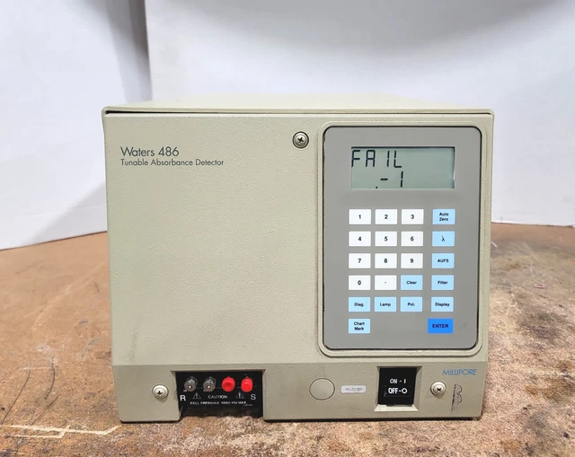 Waters 486 Tunable Absorbance Detector 190-600 Nanometer Model M486 READ
