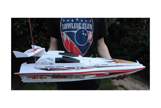 Blue streak rc boat top