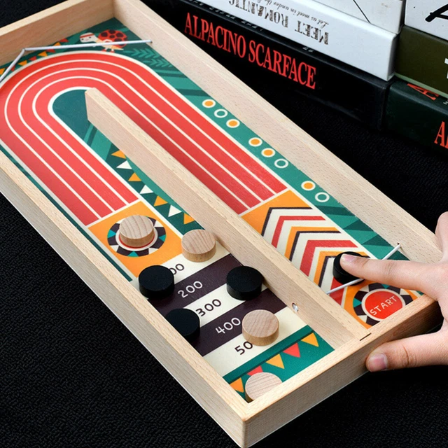En Bois Échecs Catapulte Parent-enfant Jouets De Jeux Société Gagnants Fronde