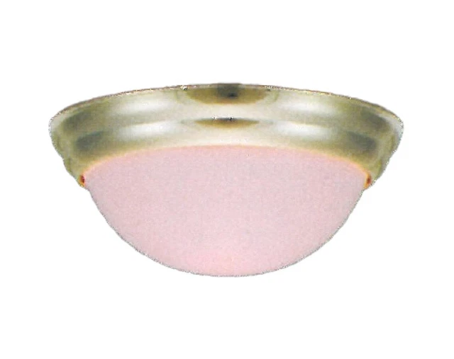 Dolls House Modern Round Chrome Flush Ceiling Light 12V Lamp Miniature Electric