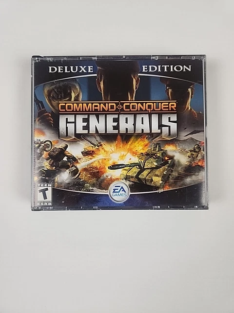 COMMAND & CONQUER Generals And Zero Hour Expansion Deluxe Edition PC 4 ...