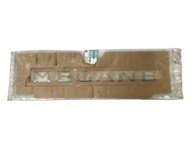 Originale Renault Megane Mk3 Emblema Distintivo Posteriore Cromato Lettering 908897337R