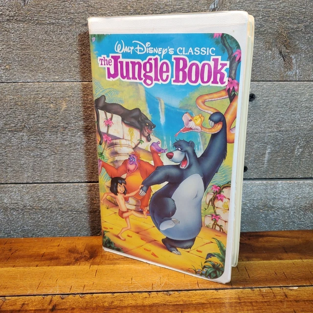 JUNGLE BOOK (VHS) Vintage Disney Black Diamond Classics Edition The