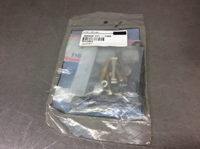 *NEW OEM* Mercury Mercruiser QuickSilver 812953 Carburetor Repair Kit 23060107