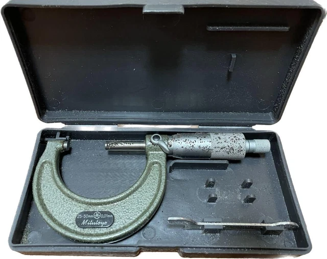 Micrometro Esterno Silverline 25mm | Precisione 0.01mm | Acciaio Anticorrosione - Foto 5