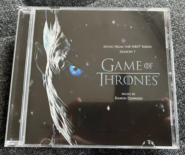 Game of Thrones CD Staffel 7 Music by Ramin Djawadi HBO Serie Audio Disc Erstauf