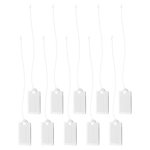 200Pcs Hanging Price Labels Display Label Marking Tags Multi-use Jewelry Tags