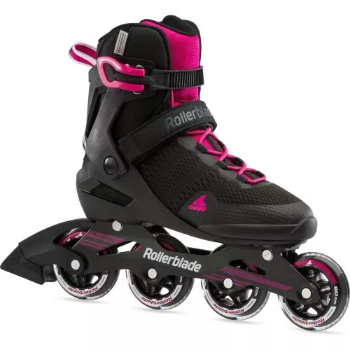  Patines de cuatro ruedas clásicos con luz LED doble fila patinaje  4 ruedas para adultos blanco, B, 41 : Deportes y Actividades al Aire Libre