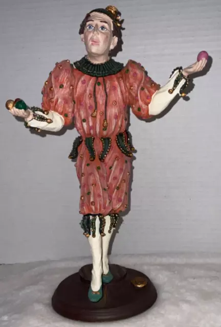 Duncan Royale French Grotesque History of a Clown Figurine French Juggler