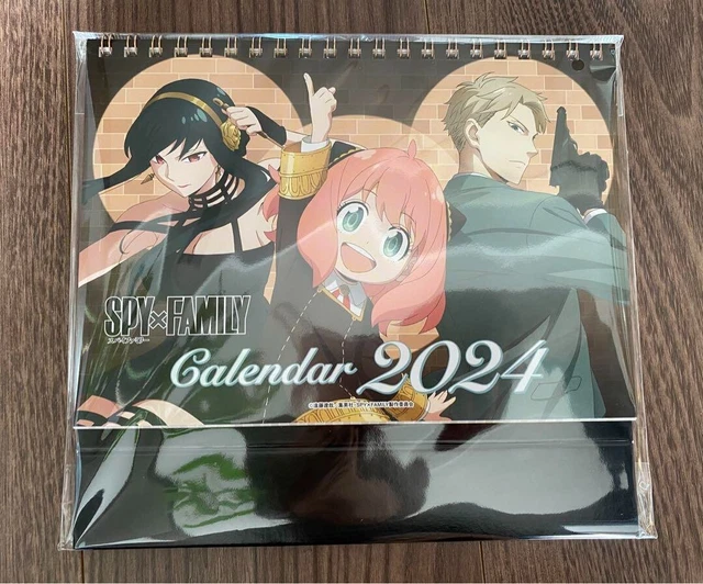 SPY×FAMILY 2024 DESKTOP Calendar from Japan 5.5×8 in 【NEW】 34.88