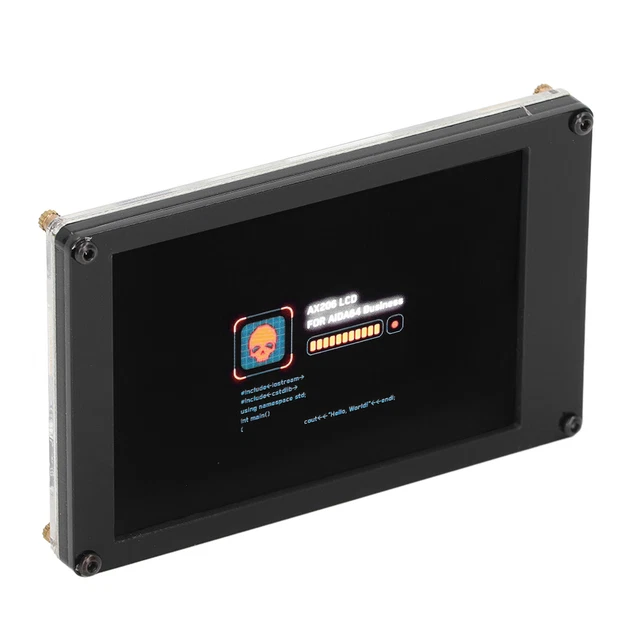 3.5in IPS Monitor Subscreen LCD Display Screen With USB Power Cable Support For❤