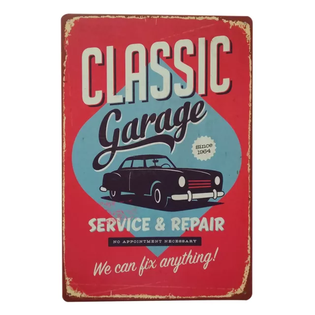 Iron Sign Painting Vintage Signs for Sale Retro Metal Garage Household