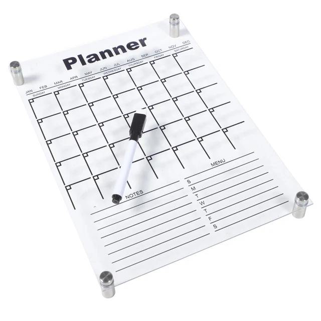 Lavagna Luminosa A LED 30x20cm Con Supporto Regolabile - Lavagna Acrilica Cancellabile, Kit Completo Con Pennarelli E Strofinacci