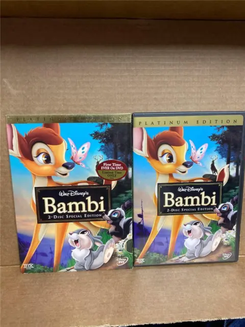 Bambi (DVD, 2005, 2-Disc Set, Special Edition/Platinum Edition), Walt Disney