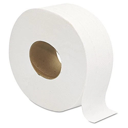 202 Jumbo JRT Bath Tissue, 2-Ply, White, 9 in Diameter
