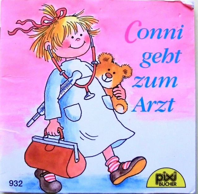 Pixi Buch 932 alt - Conni geht zum Arzt - 1. Auflage 1998 - Sammlung - Bücher