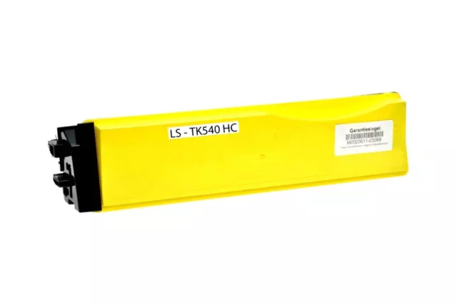 Toner Tk540Y Jaune Compatible Pour Kyocera Fs C 5100 Dn Tk-540 4 000 Pages