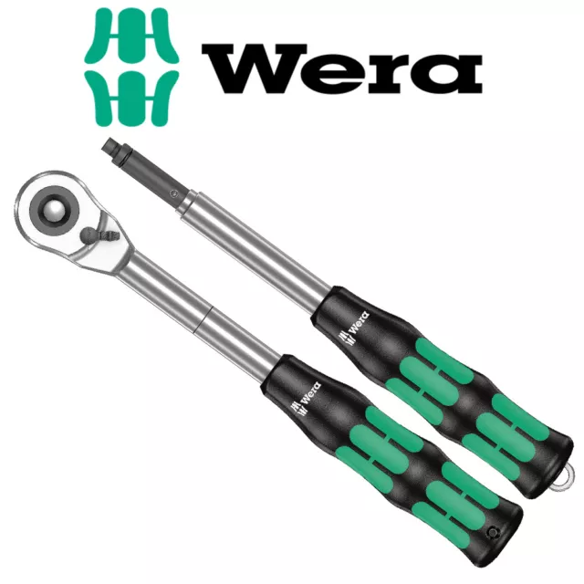 Wera Tools Zyklop Hybrid Set 2 Piece 1/2" Drive Ratchets Wera 8006 C + 8797