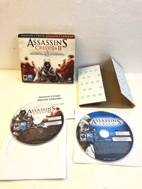 Assassins Creed 1 & 2: Ultimate Collection (PC DVD-ROM) Set